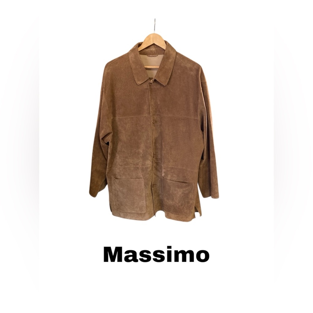 Massimo Brown Suede Jacket